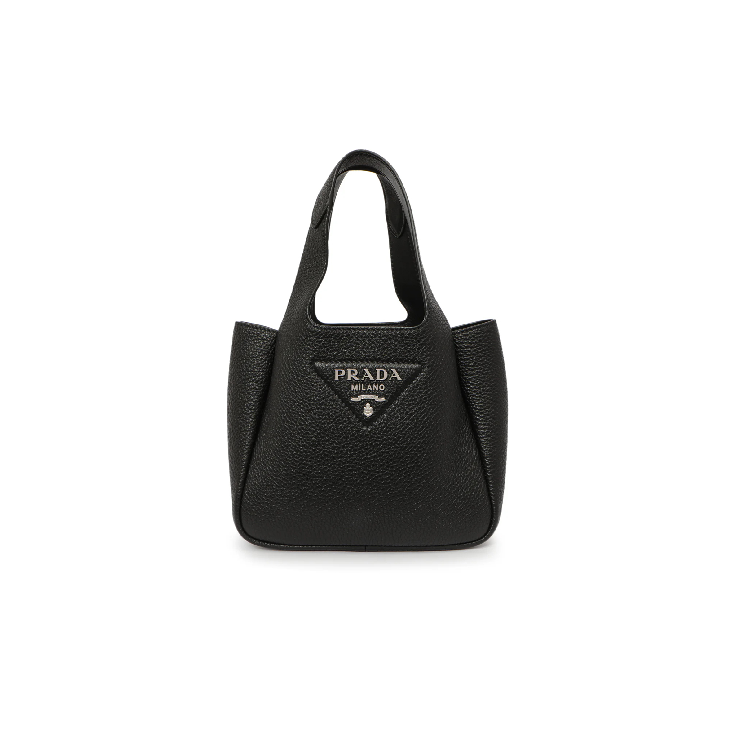 PRADA LEATHER MINI HANDBAG 1BA349 (18*16*10cm)